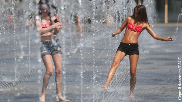 Рекордная жара зафиксирована в Москве