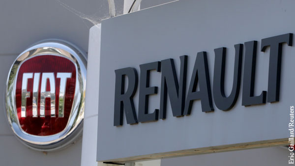 Акции Renault и альянса Fiat Chrysler рухнули после провала переговоров о слиянии