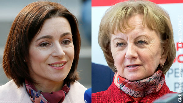 Судьбу Молдавии решат две отважные женщины