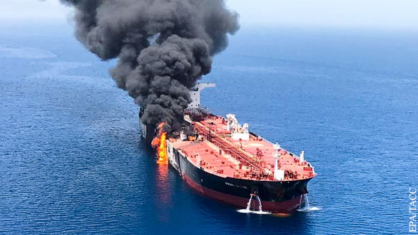 Уточнен способ подрыва танкеров в Оманском заливе