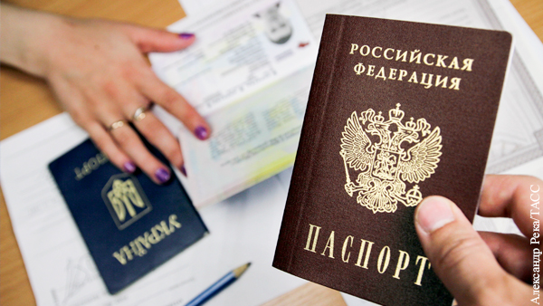 Российское гражданство запросили жители 12 областей Украины