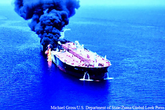 Иран обвинили в попытке сбить беспилотник США перед атакой на танкеры