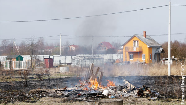 В России предложили изымать земельные участки за нарушение пожарной безопасности