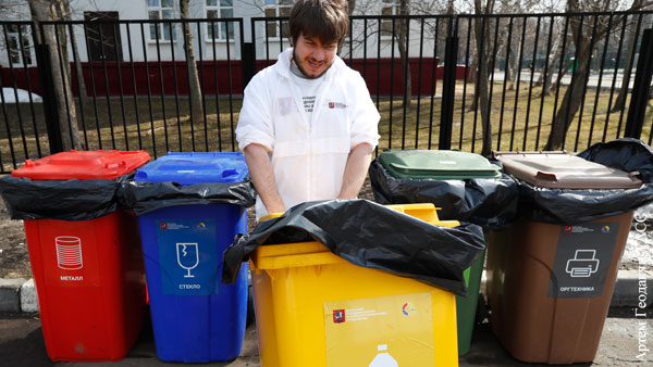 В мэрии Москвы оценили возможность штрафов за неправильный сбор мусора