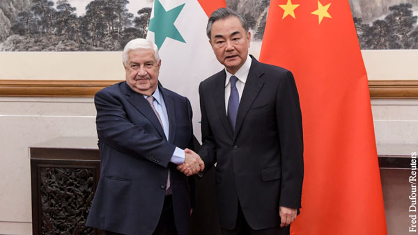Сирия попросила у Китая военной помощи