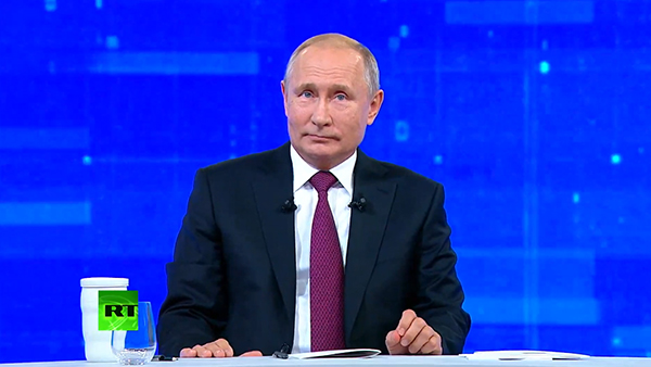 Путин ответил на вопрос про «банду патриотов» из «Единой России»