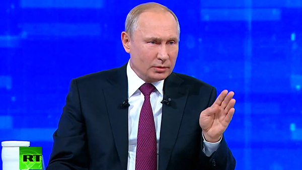 Путин назвал «реальную ошибку» правительства
