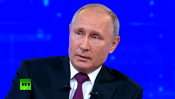 Путин высказался о «свежепокрашенной траве» к его приезду