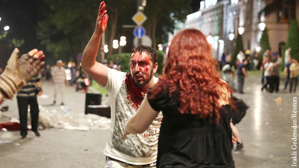 В ходе беспорядков в Тбилиси пострадали 240 человек