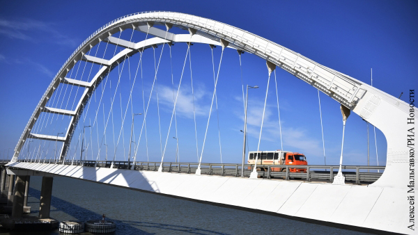 Гидрогеолог заявил, что Крымский мост превращает Керченский пролив в болото