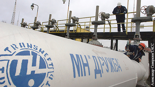 Минск спрогнозировал снижение транзита нефти из-за загрязнения «Дружбы»