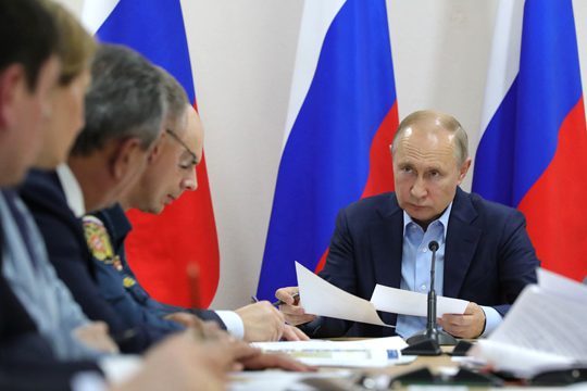 Путин поручил провести оценку восстановительных работ в Иркутской области