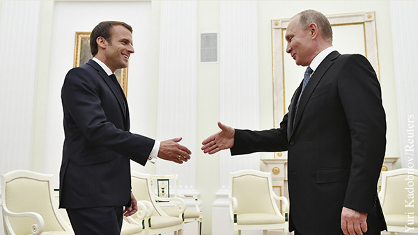 Политолог объяснил, почему Париж делает жесты навстречу Москве 