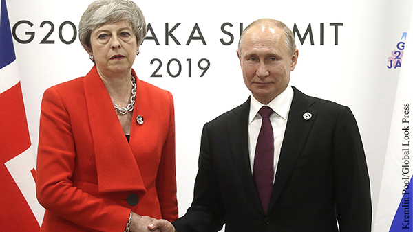 Выражение лица Мэй на встрече с Путиным назвали «изюминкой» G20