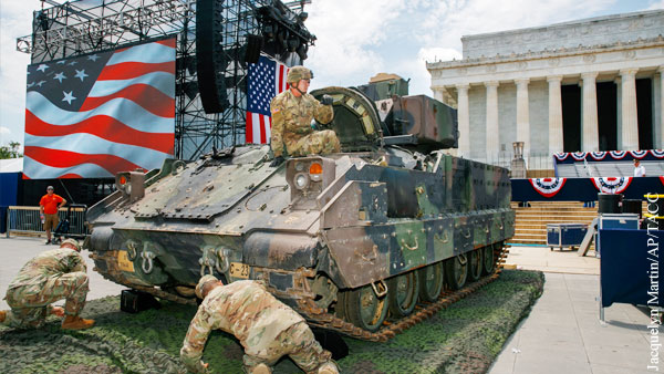 Пентагон нашел оправдание ржавой бронетехнике для военного парада