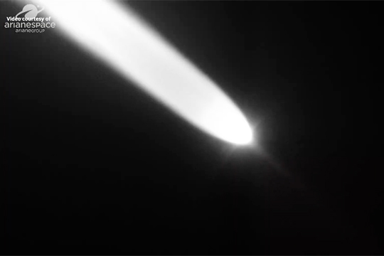Запуск европейской ракеты «Вега» с космодрома Куру завершился провалом