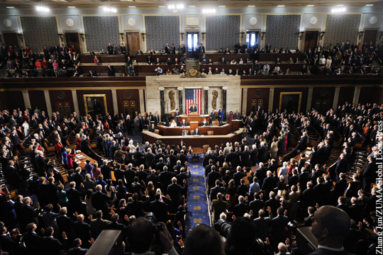 Палата представителей США одобрила возможность санкций против госдолга России