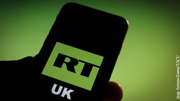 Британия наложила крупный штраф на RT