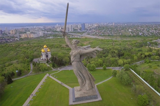 У монумента «Родина-мать зовет» в Волгограде обнаружили боеприпасы времен ВОВ