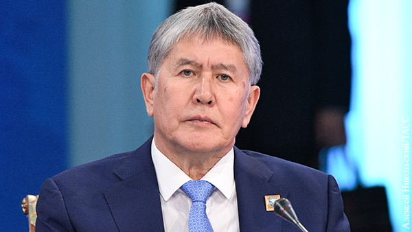 Атамбаев задержан в Киргизии в результате штурма его резиденции