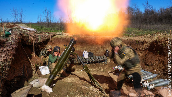 Украинские силовики обстреляли Горловку из минометов