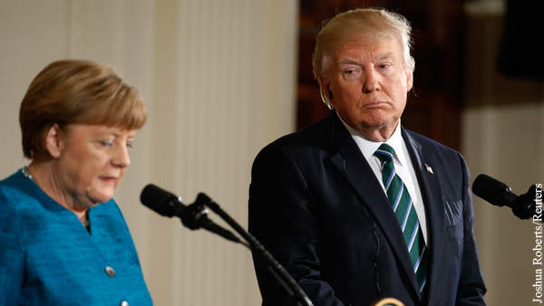 Немецкие СМИ объяснили, как отношения Германии с США «оказались на дне»