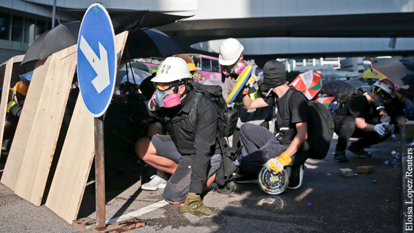 В Пекине назвали четырех ключевых организаторов протестов в Гонконге
