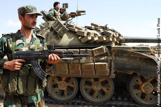 Сирийские войска пробились в Хан-Шейхун в Идлибе