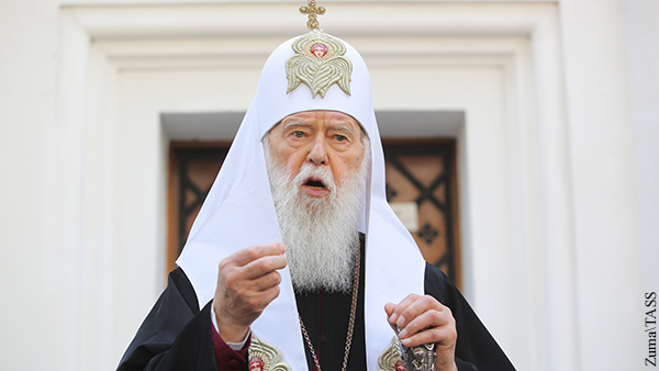Филарет заявил о желании Константинопольского патриарха ликвидировать Киевскую патриархию