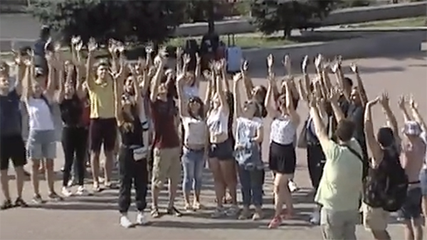 В Ростовской области прошел флешмоб в поддержку фестиваля «Таврида – АРТ»