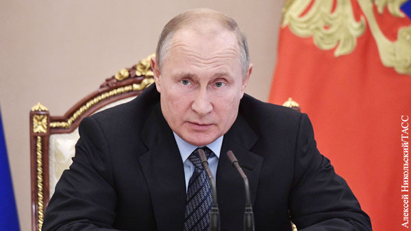 Путин распорядился подготовить ответ на ракетные испытания США