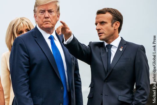 Американцы на саммите G7 обвинили французов в саботаже
