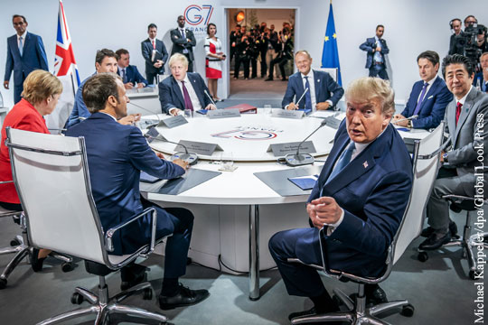 Трамп поссорился с другими лидерами G7 из-за России