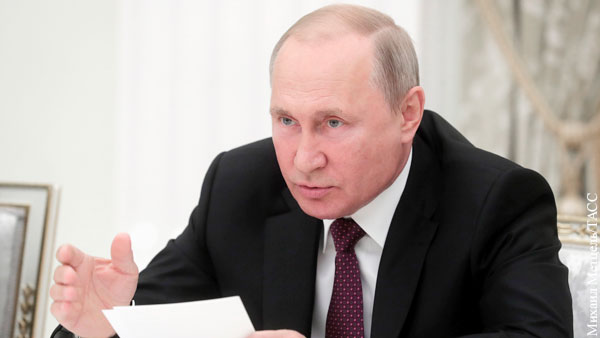 Путин выразил беспокойство медленным ростом реальных доходов россиян