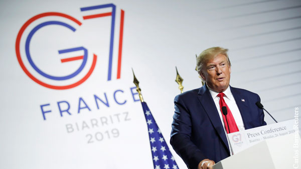 Трамп разъяснил лидерам G7 важность возрождения «большой восьмерки»