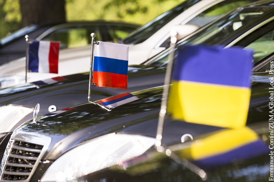 На Украине анонсировали встречу советников глав «нормандской четверки»