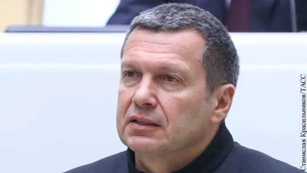 Соловьев оценил вероятность обмена Вышинского на Сенцова 