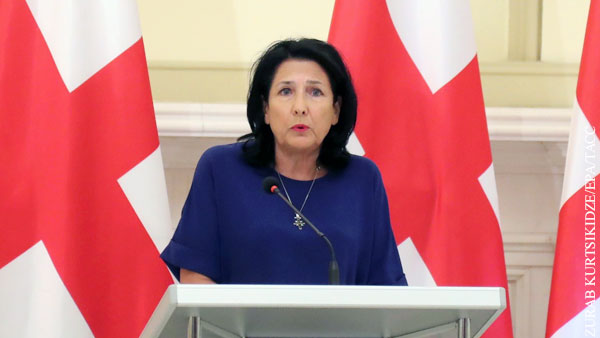 Президент Грузии обвинила Россию в «ежедневных провокациях»