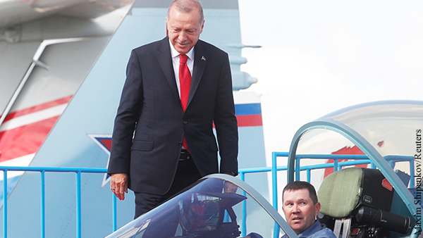 Эрдоган объявил о переговорах по закупкам истребителей Су-57