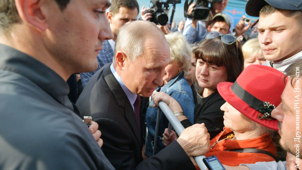 Путин дал обещание жителям пострадавшего от паводка Тулуна