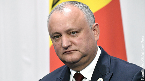 Додон объяснил позицию Молдавии по вопросу вступления в НАТО