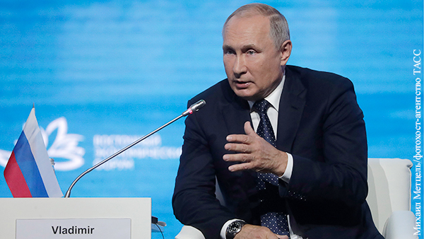 Путин сказал, что Россия «держит при себе»