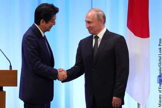 В Токио оценили итоги переговоров Путина и Абэ
