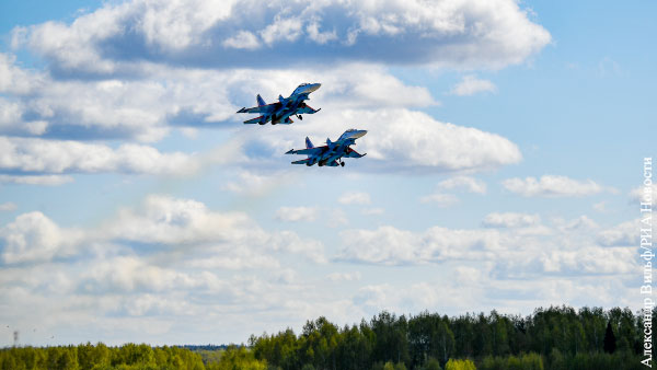 Названа причина столкновения Су-34 в Липецкой области