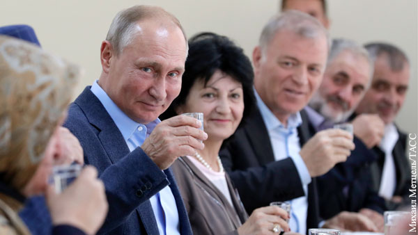 За что Путин выпил двадцать лет спустя