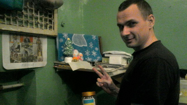 Сенцов опубликовал единственную фотографию из российской тюрьмы