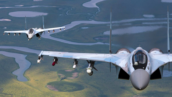 Свыше 50 самолетов ВКС России подняты в небо в рамках учений «Центр-2019»