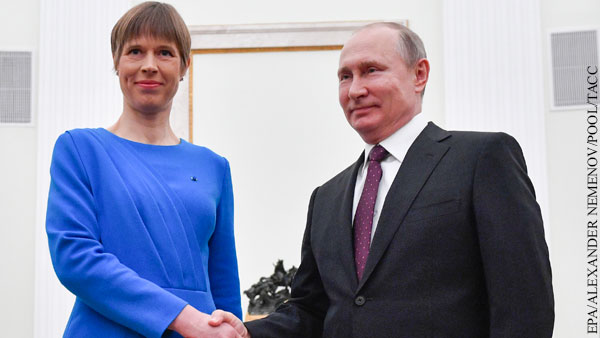 Эстония пытается усилить себя Путиным