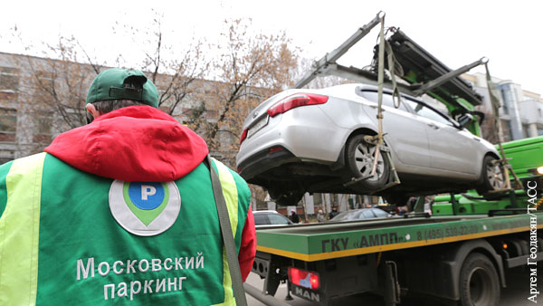 В Москве значительно выросло число нарушителей парковки
